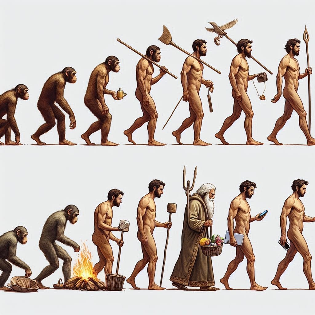 The Evolution of Mankind main image